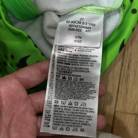 NWOT Nike Toddler Dri Fit Logo Zip Up Jacket - Picture 5 of 5